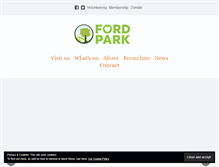 Tablet Screenshot of ford-park.org.uk